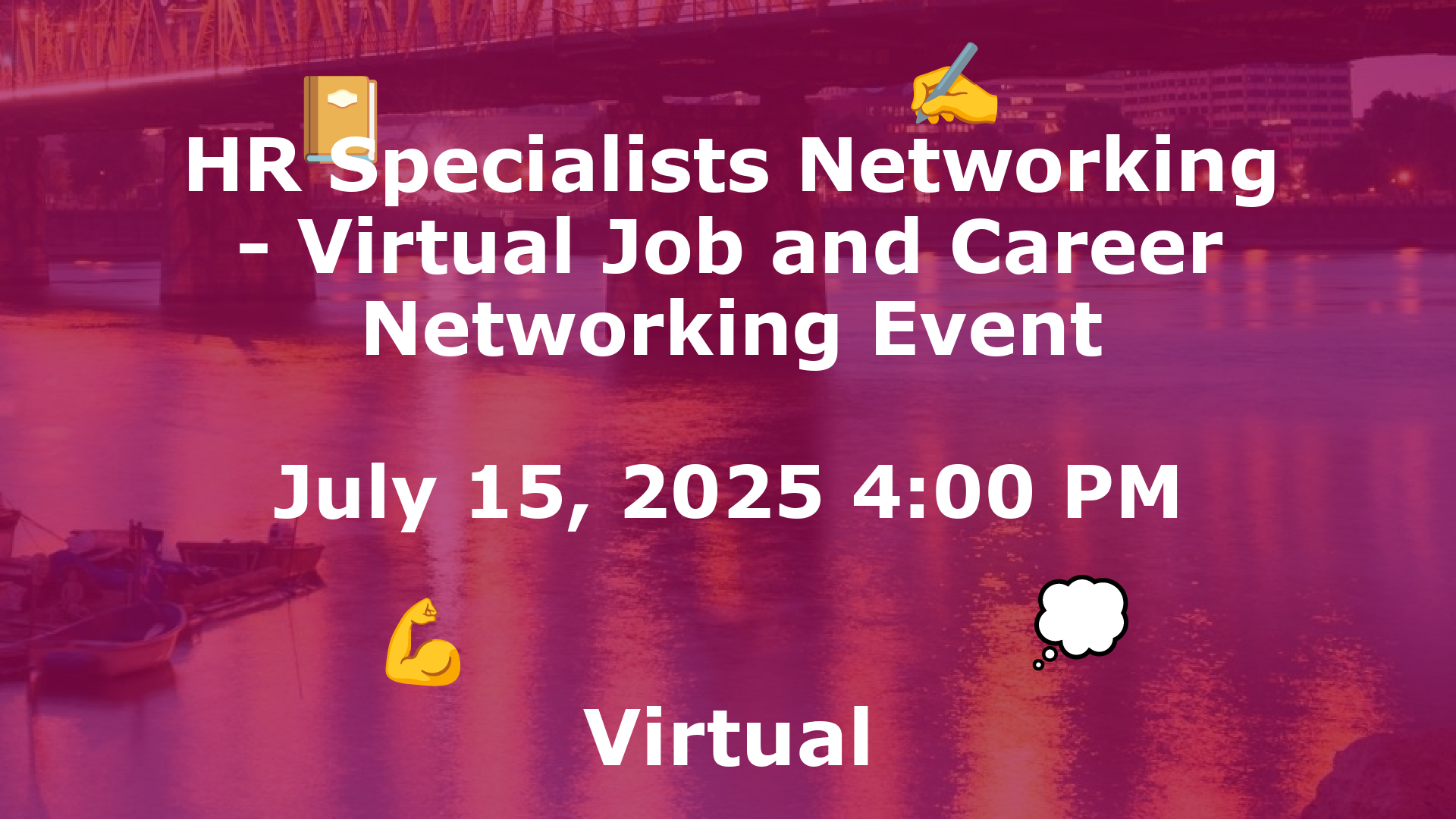 HR Specialists Networking - Virtual Job and Career Networking Event event image